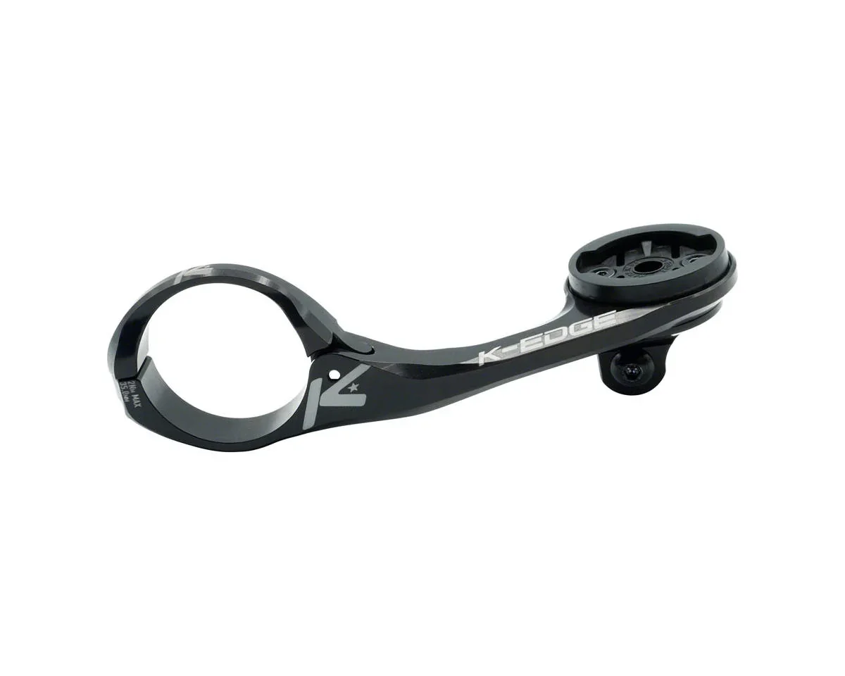 K-Edge 35mm Max XL Combo Mount (Black Anodized) (w/ GoPro-Style Mount) (Wahoo Insert)